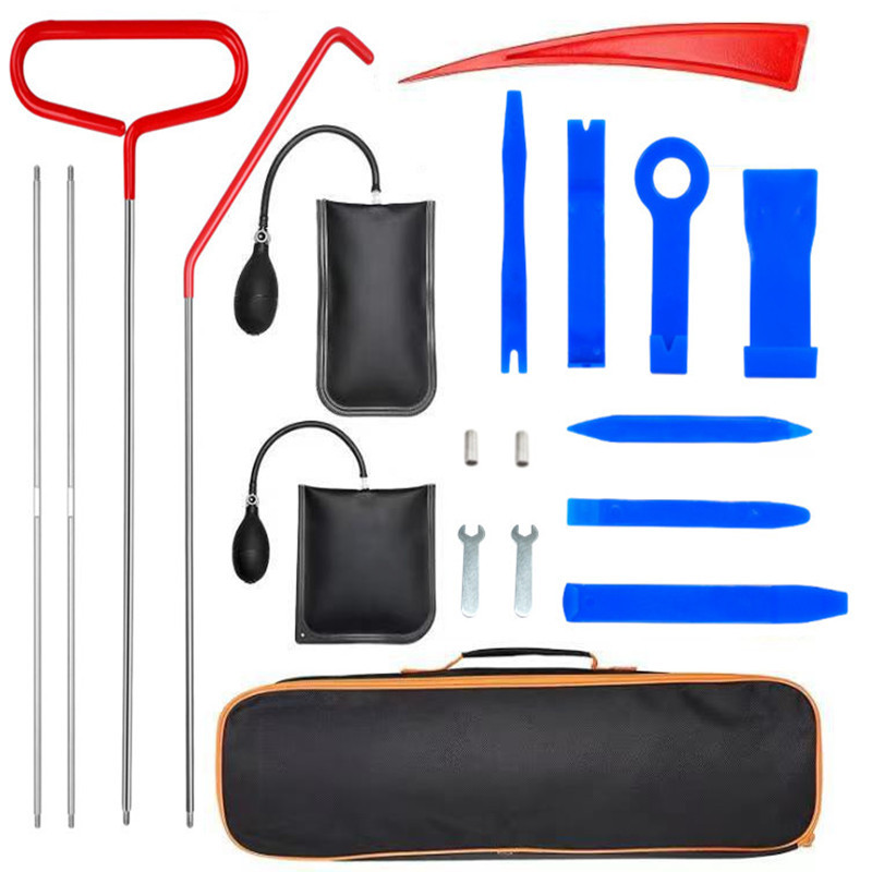 Comprehensive Car Dent Repair and Interior Removal Tool Set with High-Pressure Air Wedge Pumps for Professional Maintenance Efficient Repair Solution for Local Mechanics(L2) - Image 1