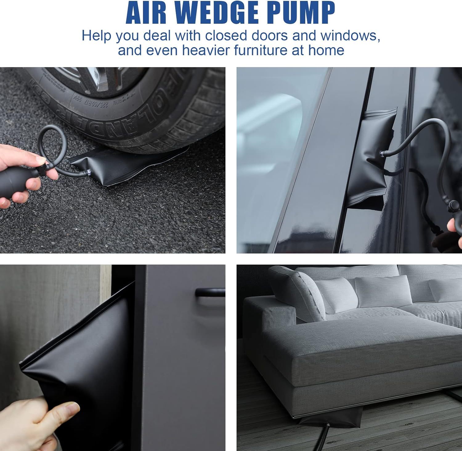 Comprehensive Car Dent Repair and Interior Removal Tool Set with High-Pressure Air Wedge Pumps for Professional Maintenance Efficient Repair Solution for Local Mechanics(L4) - Image 4
