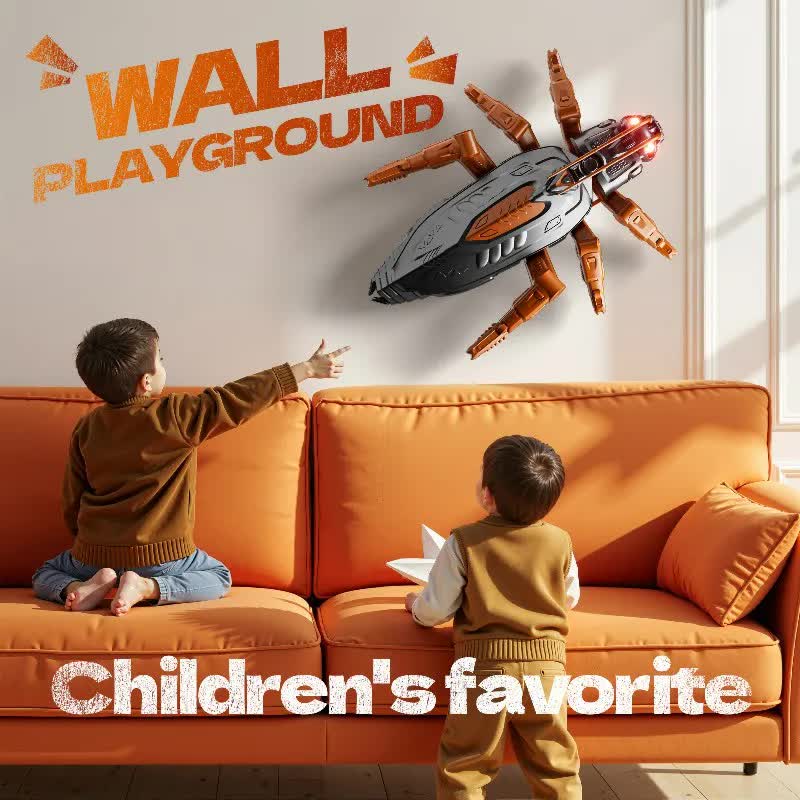 RC Wall Climbing Cockroach Toy Realistic Anti-Gravity Remote Control Bug 360 Stunt Rotation Rechargeable Prank Gift for Kids - Image 8