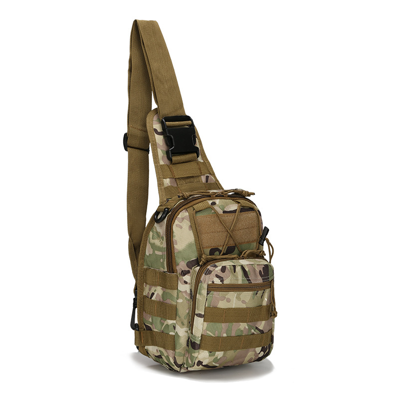 Tactical Sling Bag Multicam CP Pattern 600D Waterproof Crossbody Backpack MOLLE EDC Shoulder Pack - Image 1