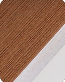 EVA Faux Teak Boat Flooring Border Trim Self Adhesive Marine Decking Strip Non Slip Foam Sheet for Yacht Caravan RV (Light Brown & White, 240cm x 5.7cm) - Image 1