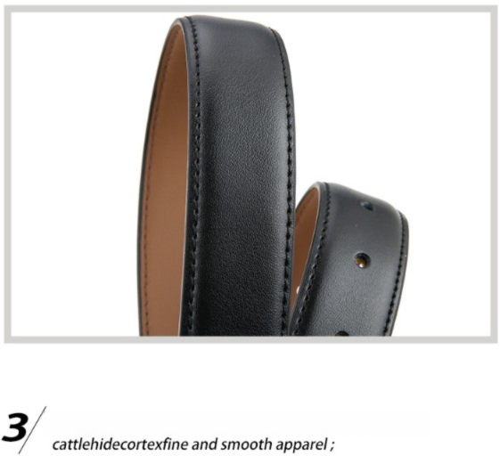 Womens Genuine Leather Belt Retro Gold Buckle Waist Belt for Jeans Dress Coat Fashion Split Cowhide Strap Caramel Color 105cm - Image 5