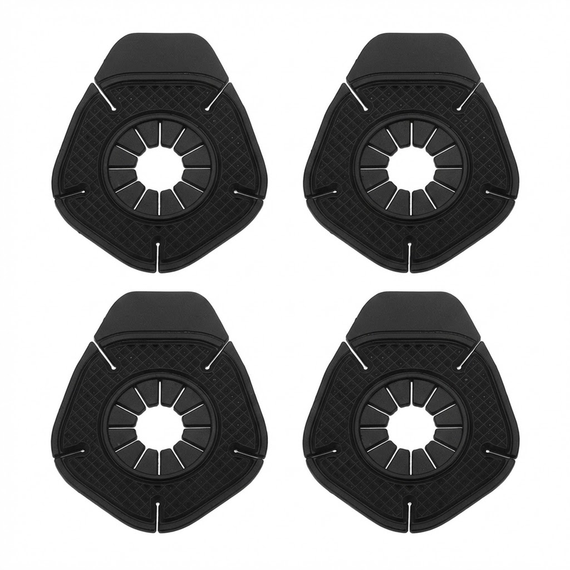 4 PCS Universal Car Wiper Hole Protective Covers Silicone Dust Guard for Windshield Wiper Arms Prevents Leaves Debris and Snow Blockage Black - Image 1