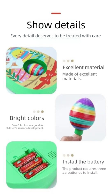 Easter Egg Decorating Kit Electric DIY Dinosaur Century Painting Machine with 8 Markers and 3 Toy Eggs Jurassic Set - Image 5