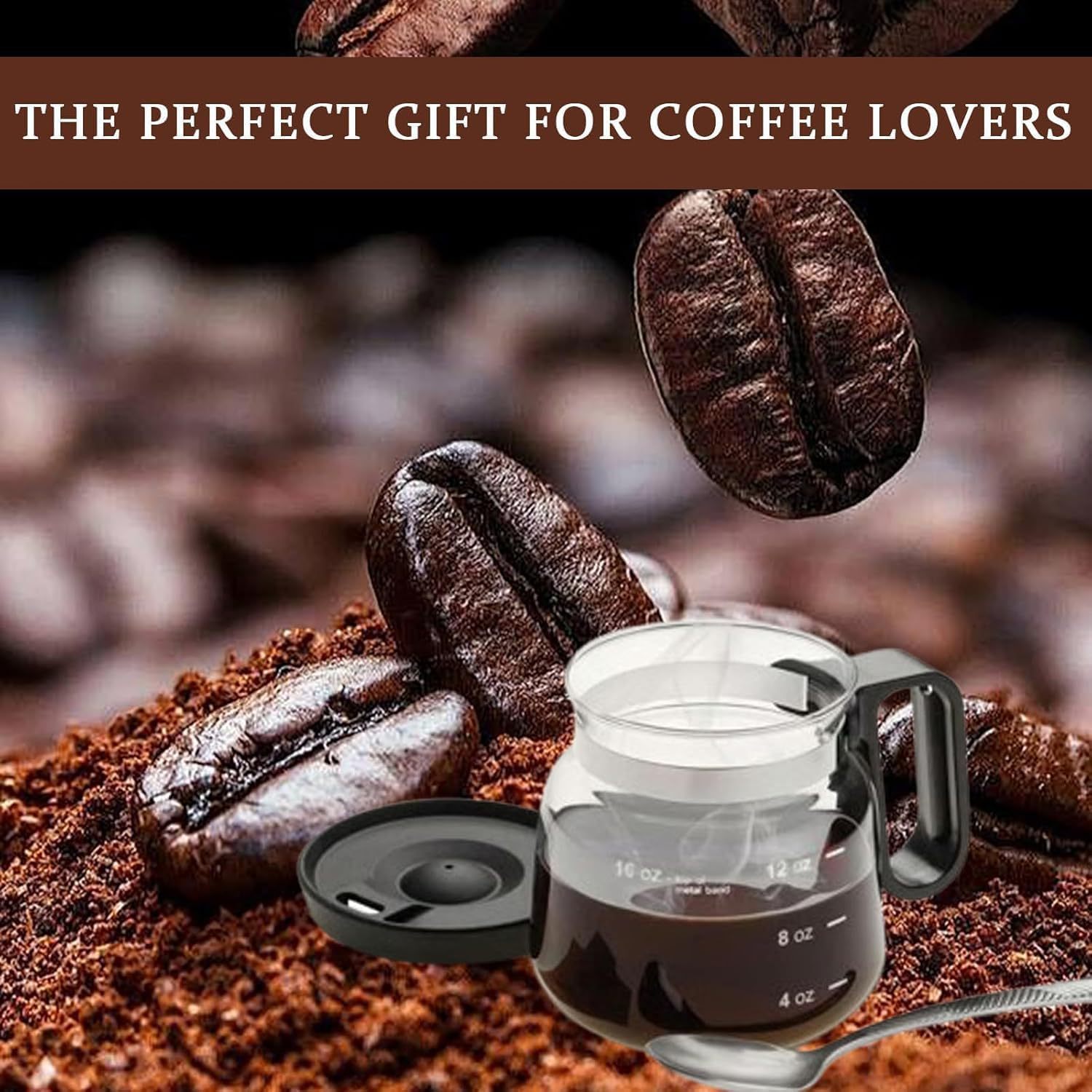 Premium 16oz Insulated Glass Coffee Mug Sleek Borosilicate Glass Cup for Lattes and Tea – 300ml Edition - Image 2