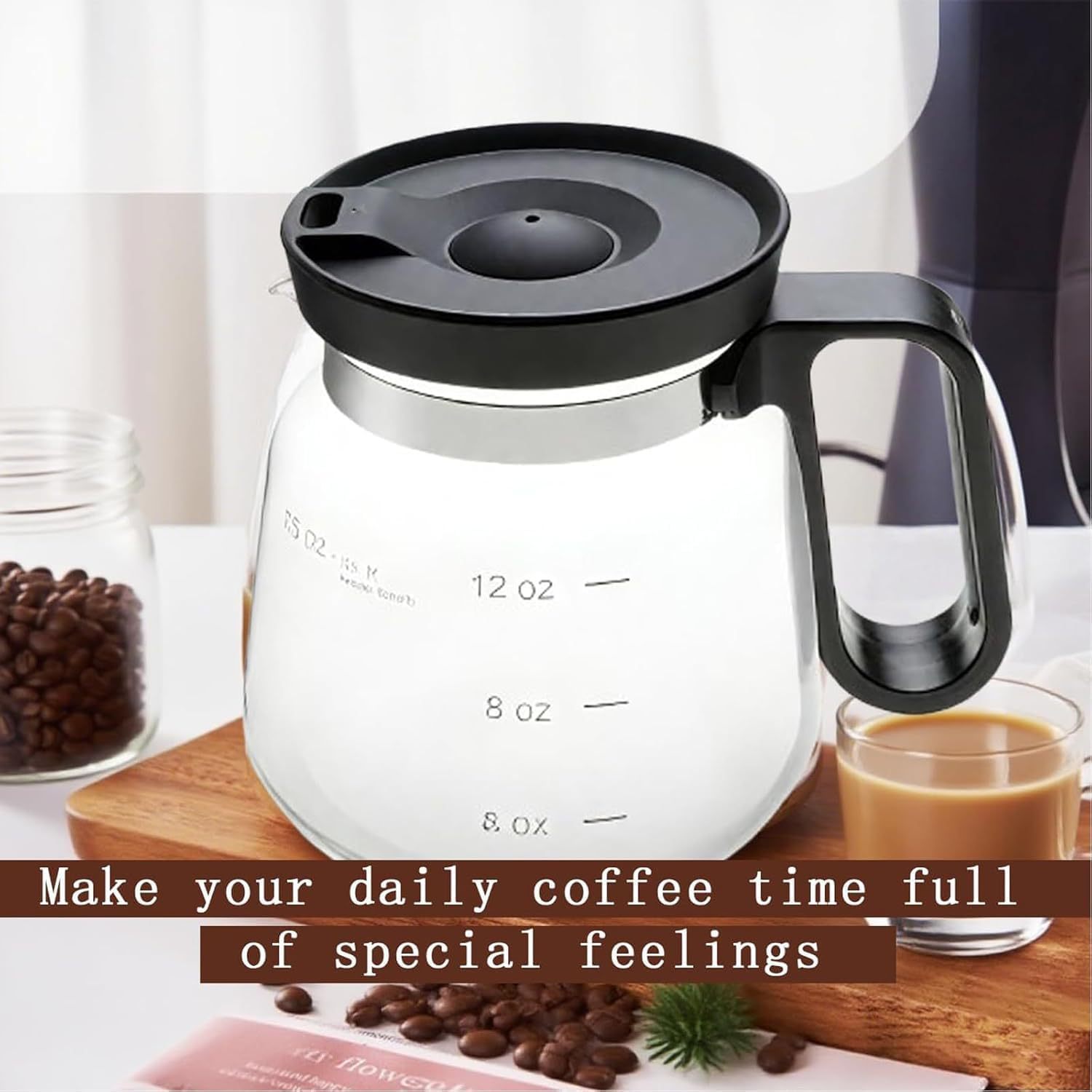 Premium 16oz Insulated Glass Coffee Mug Sleek Borosilicate Glass Cup for Lattes and Tea – 300ml Edition - Image 4