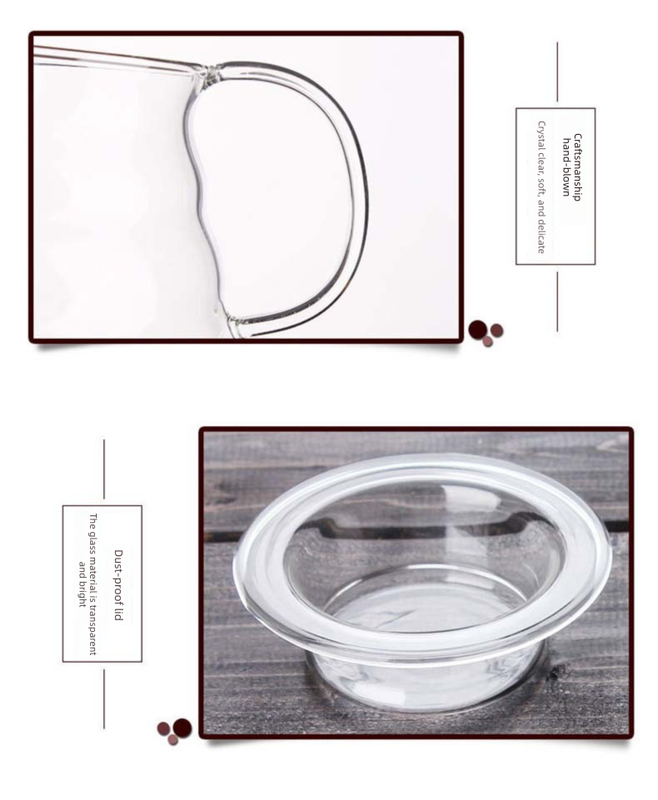 800ml Extra Large Glass Coffee Server - Heat Resistant 