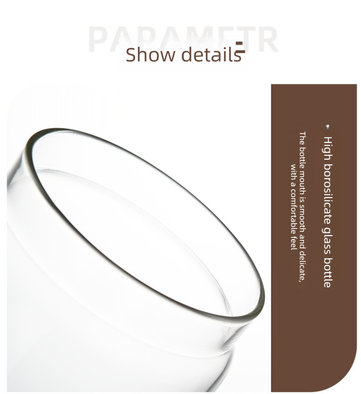 900ml Vacuum Sealed Glass Coffee Canister - One-Press Airtight Storage Jar - Medium Size Moisture-Proof Borosilicate Container for Beans & Pantry (White Lid) - Image 7