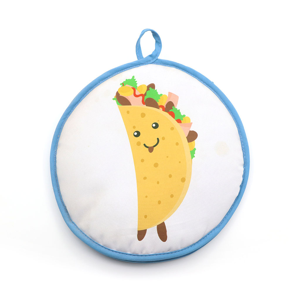2-Pack 12-Inch Tortilla Warmer Pouch for Soft Tacos, Pancakes & Potatoes (30x30cm, Style 3) - Image 1