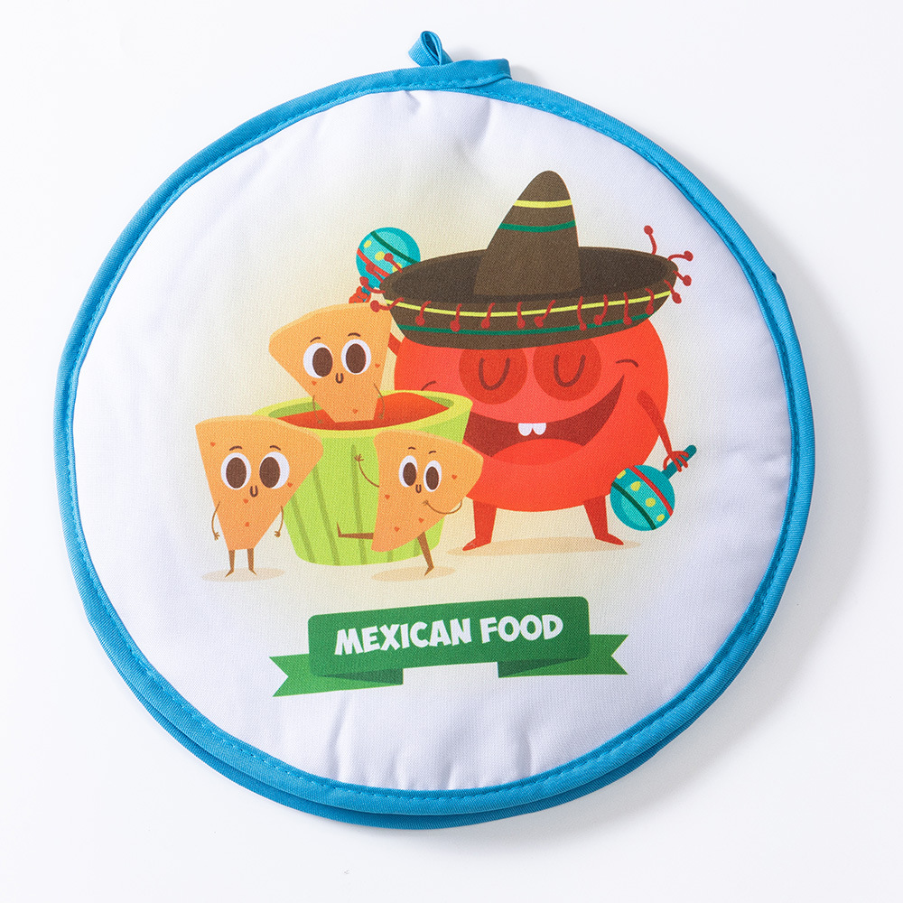 2-Pack 12-Inch Tortilla Warmer Pouch for Soft Tacos, Pancakes & Potatoes (30x30cm, Style 5) - Image 1