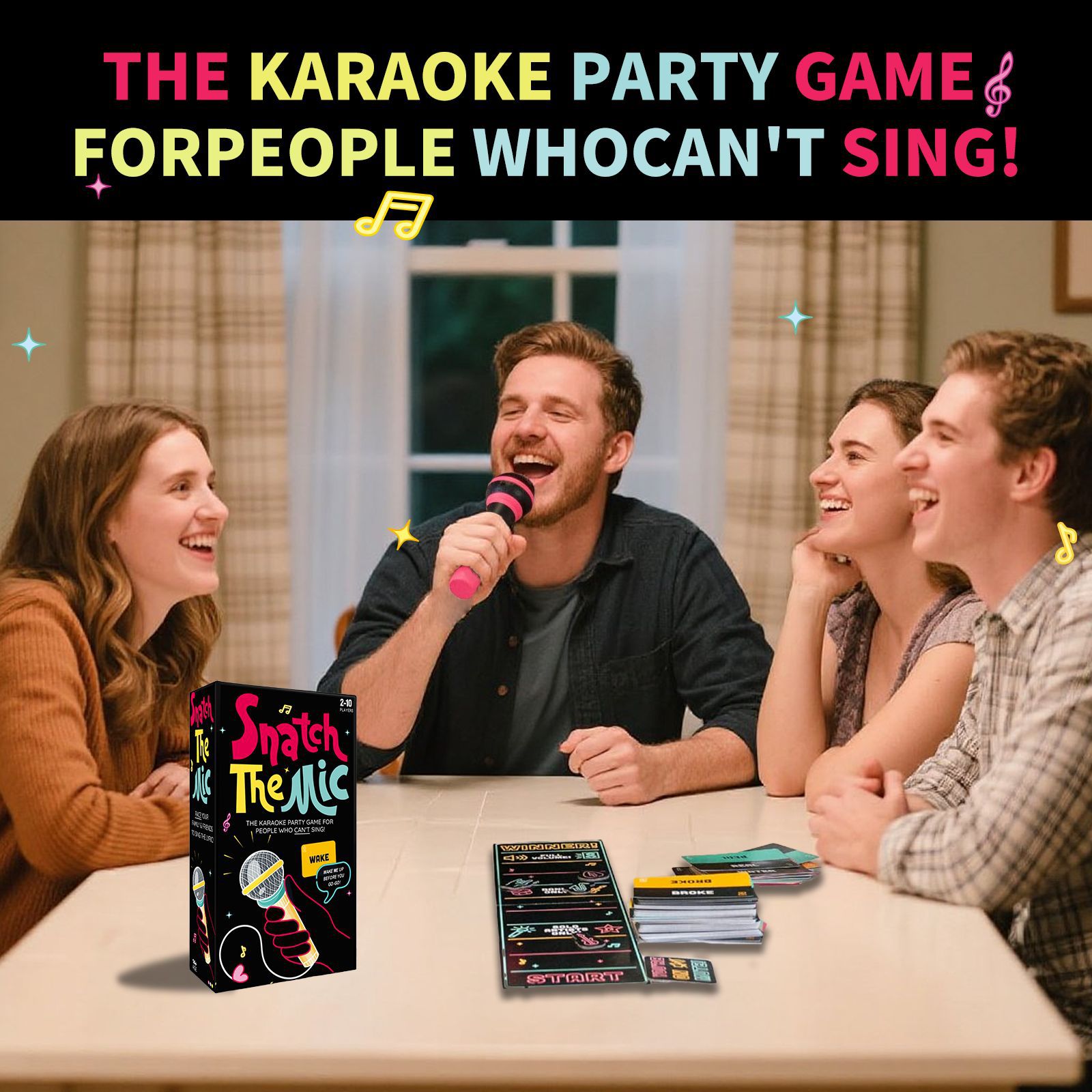 Snatch The Mic Music-Party Game - High-Energy Family & Social Interactive Game for All Ages - Image 4