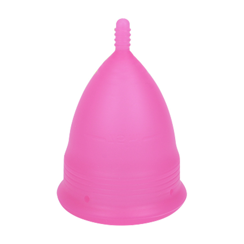 2PCS Reusable Medical Grade Silicone Menstrual Cup(XS Size) & 2PCS Matching Sterilizer Box - Microwave Safe Disinfector Case, Heat Resistant 130°C (Pink Set) - Image 1