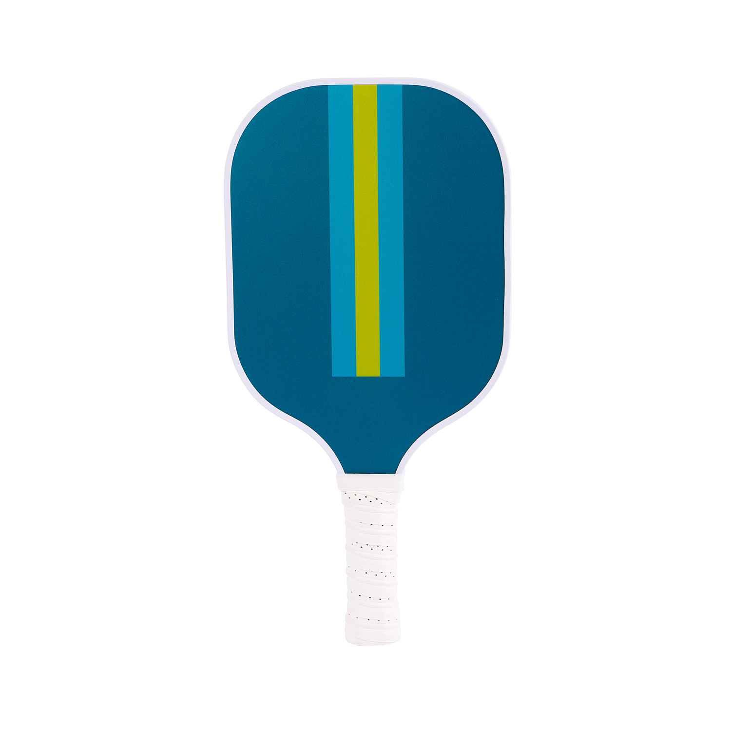 Blue Stripe Professional Fiberglass Pickleball Paddle Set with Carry Bag & 2 Paddles & 4 Balls - Image 2