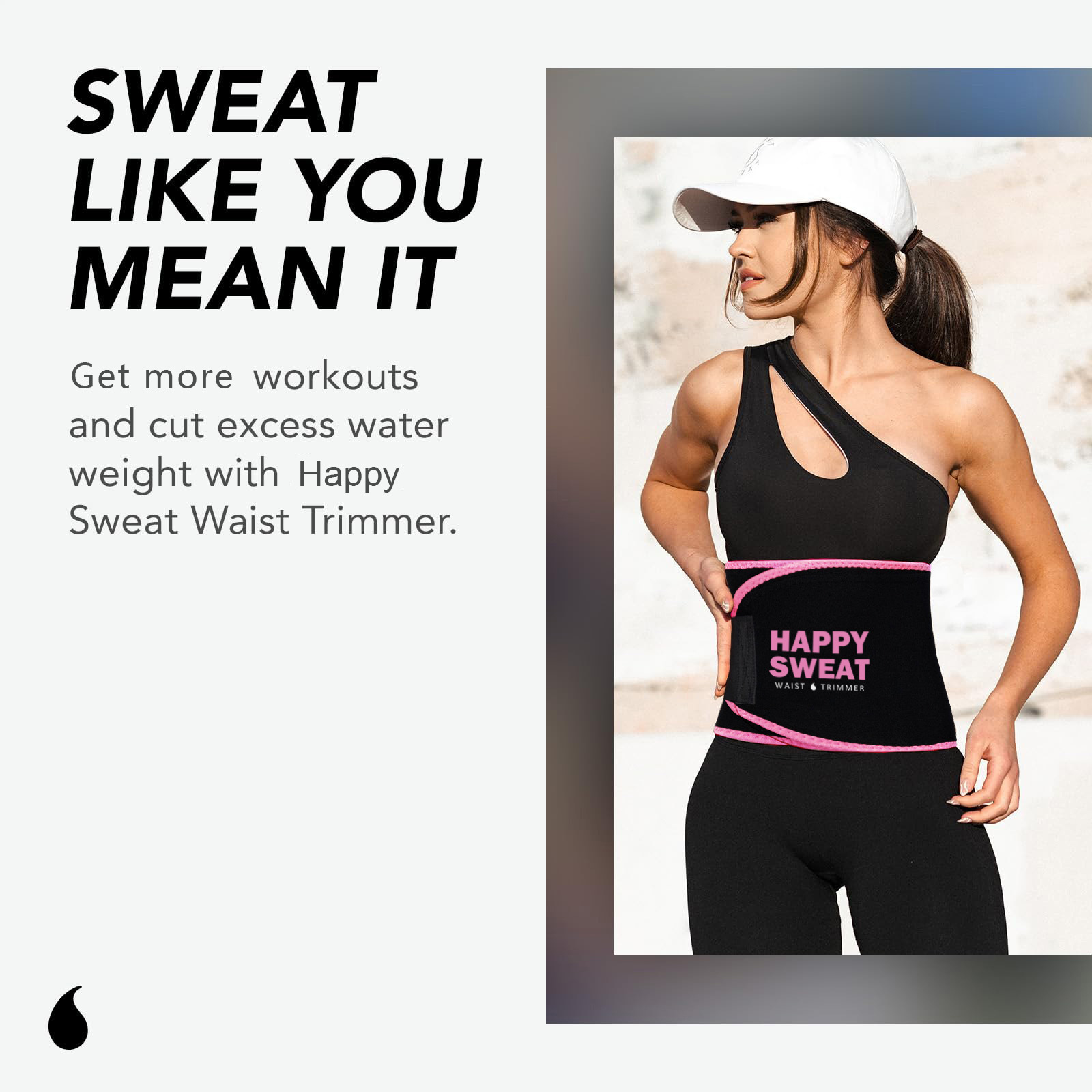 Red Premium Seamless Waist Trimmer and Body Shaper (M Size) - Postpartum Recovery & Fitness Sweat Belt for Lumbar Support - Image 2