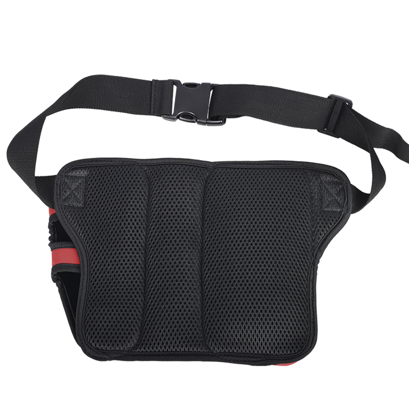 Grey Professional Park Golf Waist Bag - Multi-Functional Accessory Organizer for Dual Ball Storage & Water Bottle Holder - Image 4