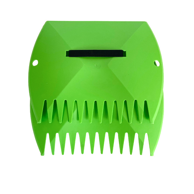2-Pack Ergonomic Garden Leaf Scoop & Hand Rake for Effortless Yard Cleanup - Image 1