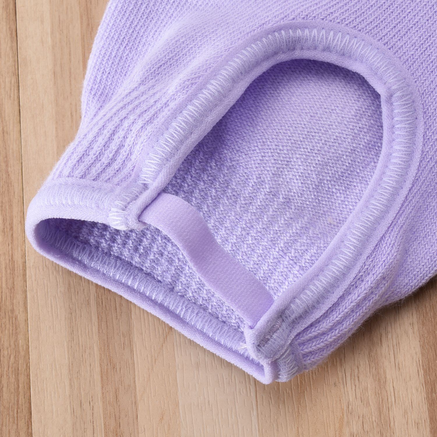 Beige 2-Pack Women's Non-Slip Yoga Gloves - Open Back Half Finger Cotton Stretchy Grip Gloves for Aerial Yoga, Pilates, and Fitness - Image 2