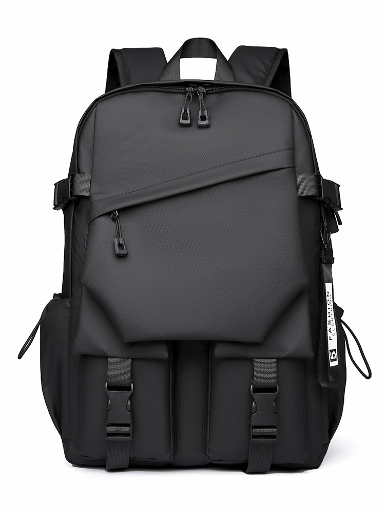 Black Professional Business and Travel Backpack | Large Capacity 15.6 Inch Laptop Compartment | Water-Resistant Functional Design - Image 1