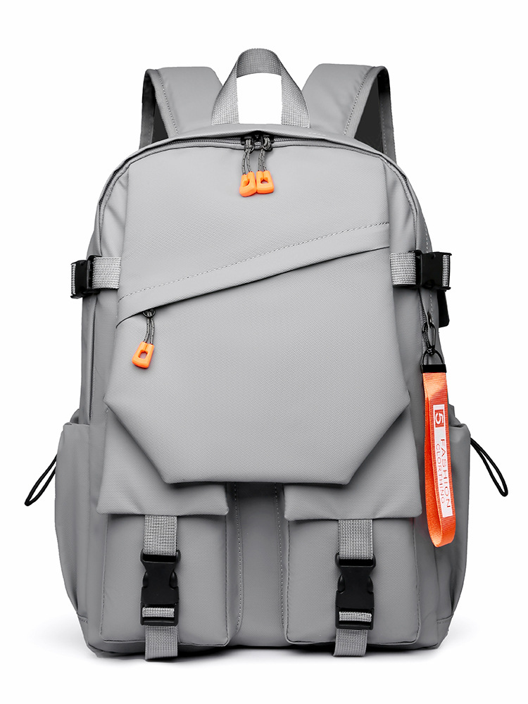 Grey Professional Business and Travel Backpack | Large Capacity 15.6 Inch Laptop Compartment | Water-Resistant Functional Design - Image 1