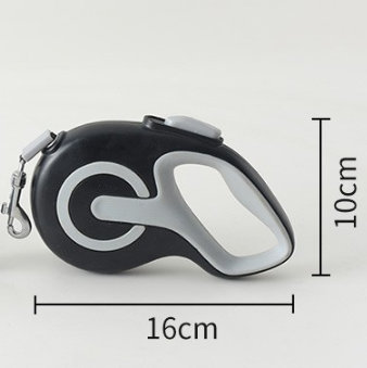 Green 3 Meter Retractable Dog Leash | Ergonomic Anti-Slip Grip | Heavy Duty Nylon Rope for Small to Medium Dogs - Image 2