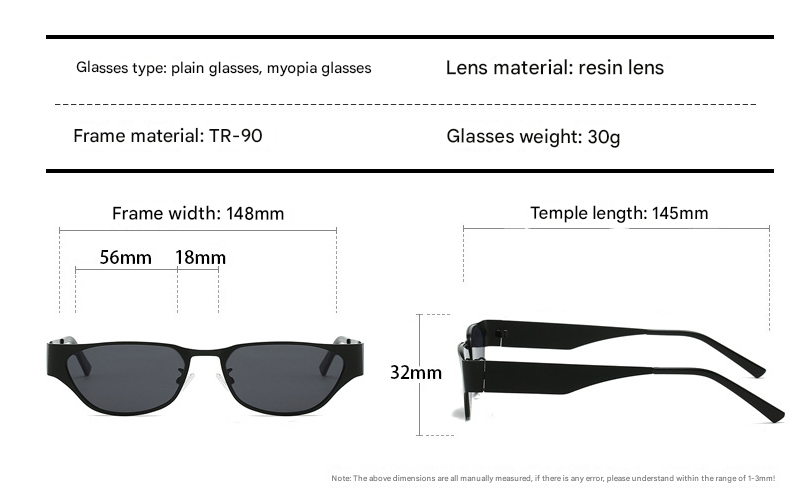 Silver Frame Blue Sheet Retro Cat-Eye Metal Sunglasses for Women - UV Protection Stylish Streetwear Shades - Image 2