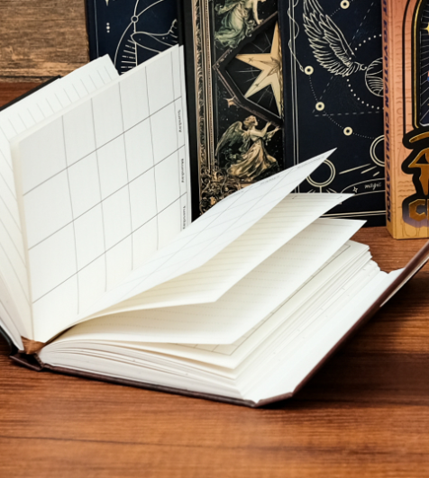 Ancient Egyptian Civilization Trifold Journal | Premium Portable Student Notebook and Planner | Detailed Themed Stationery Gift - Image 2