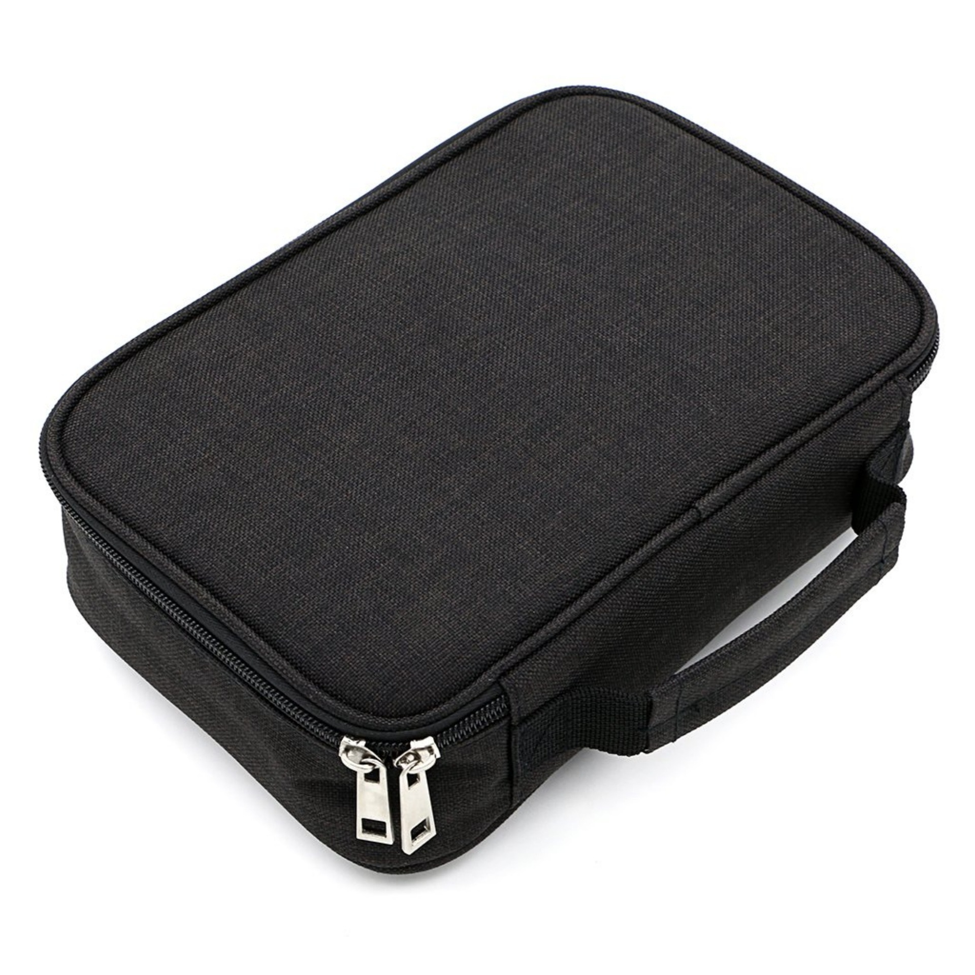 Black72-Slot Pencil Case  Large Capacity -Oxford Cloth Storage for Students, Artists & Stationery (23x7x16 cm, 228g) - Image 1