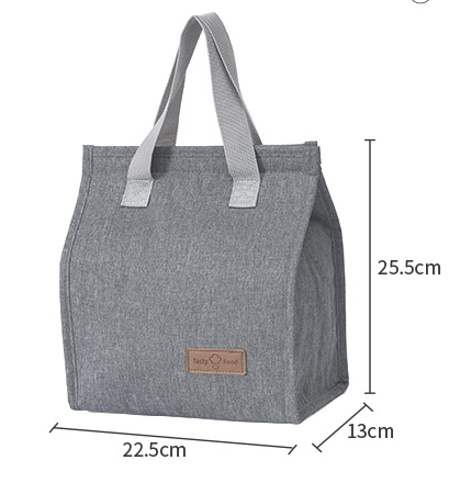 Premium 5-Piece Insulated Lunch Bag Set | Thermal Bento Tote with Aluminum Foil Lining | Portable Cooler Bag for Students and Office - Image 2