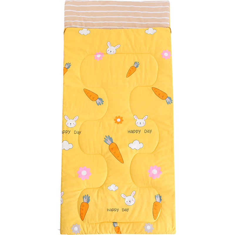 Premium Lightweight Nap Sleeping Bag | 80 x 190 cm Washable Quilted Cotton Single Person Sleep Sack | Ideal for Office and Student Dorm - Image 1