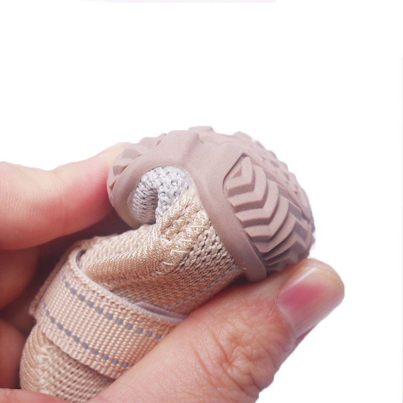 5# Purple Breathable Woven Dog Shoes for Small to Medium Dogs - Non-Slip, Durable, Anti-Dirty Paw Protectors - Image 2