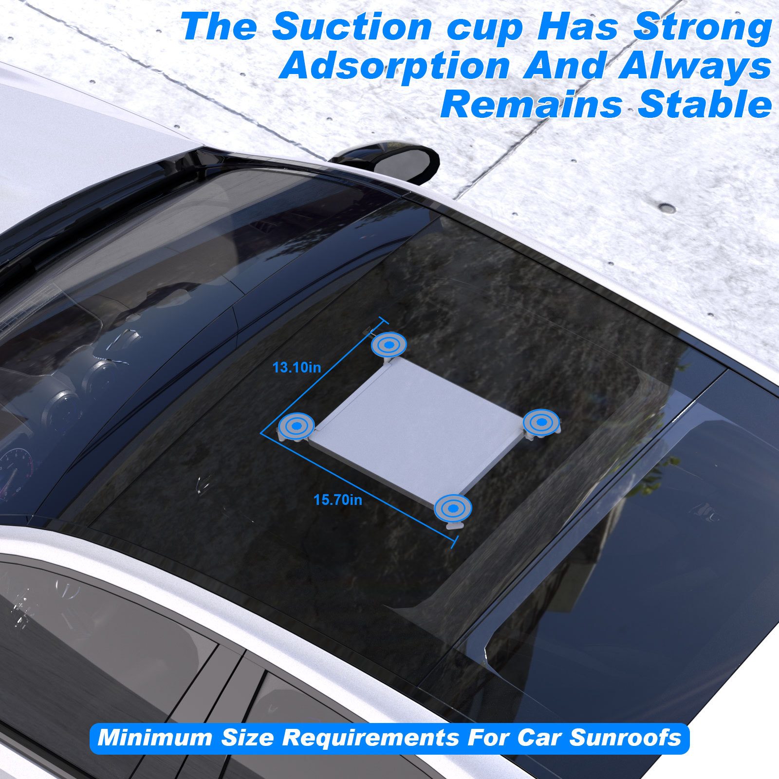 10 Pcs White Heavy-Duty Suction Cup Mount for Starlink Mini - All-Weather Car, RV & Boat Bracket - Image 4