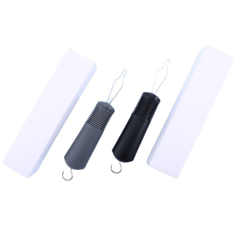 2 Pcs (Black and Grey) Dressing Aid Tool – Button & Zipper Assistant for Elderly and People with Limited Mobility - Image 1