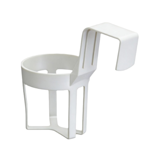White Car Cup Holder – Universal Vehicle Drink Organizer, Portable Beverage Rack (Set of 4) - Image 1