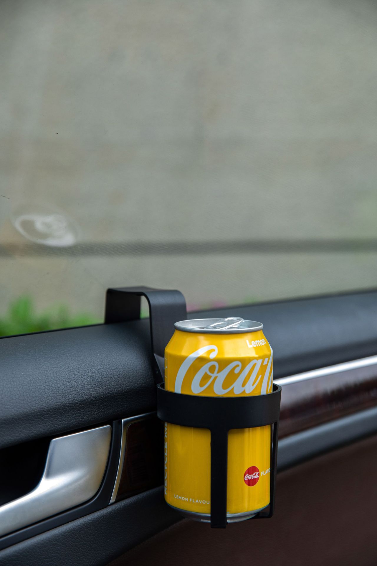 White Car Cup Holder – Universal Vehicle Drink Organizer, Portable Beverage Rack (Set of 4) - Image 5