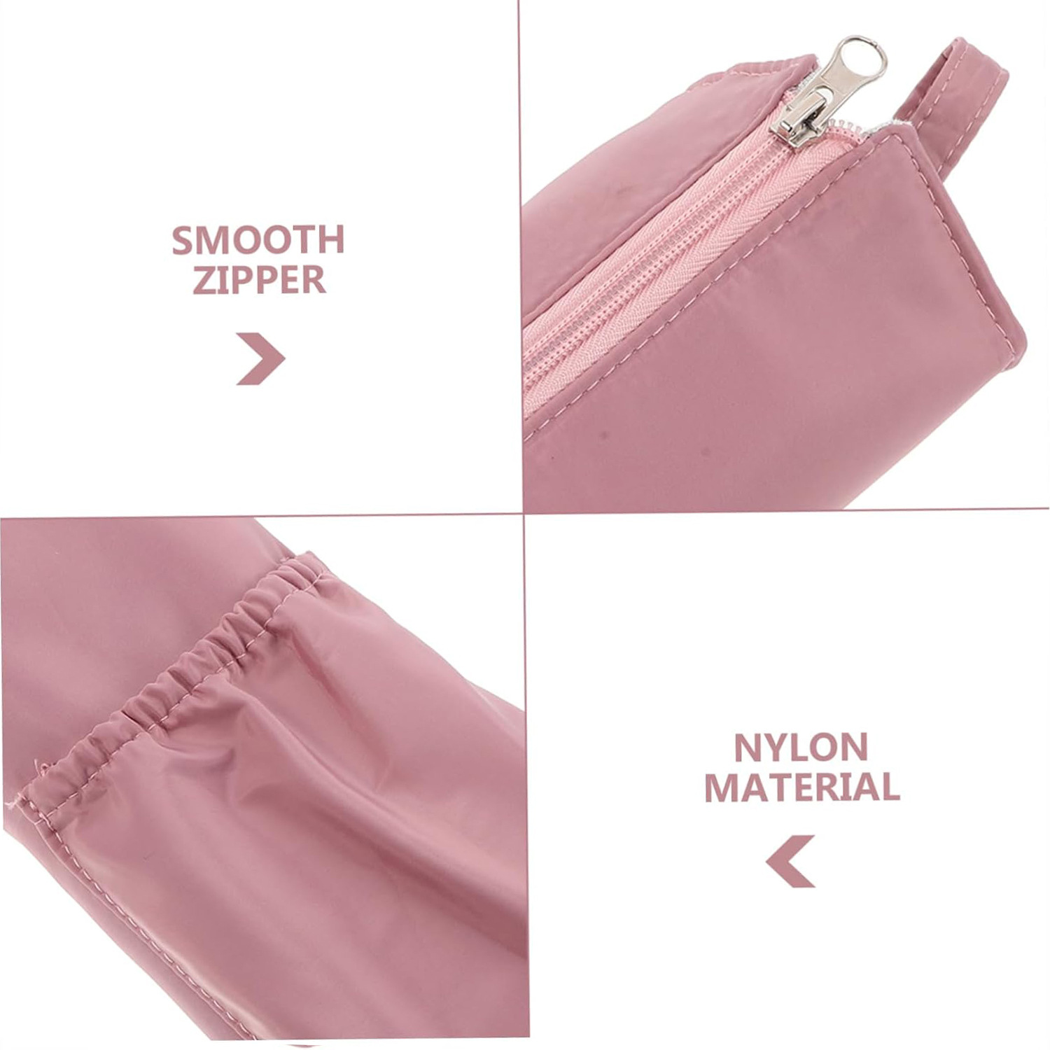 Pink Heat-Resistant Styling Tool Organizer – Compact, Hanging Storage Pouch for Hair Tools - Image 4