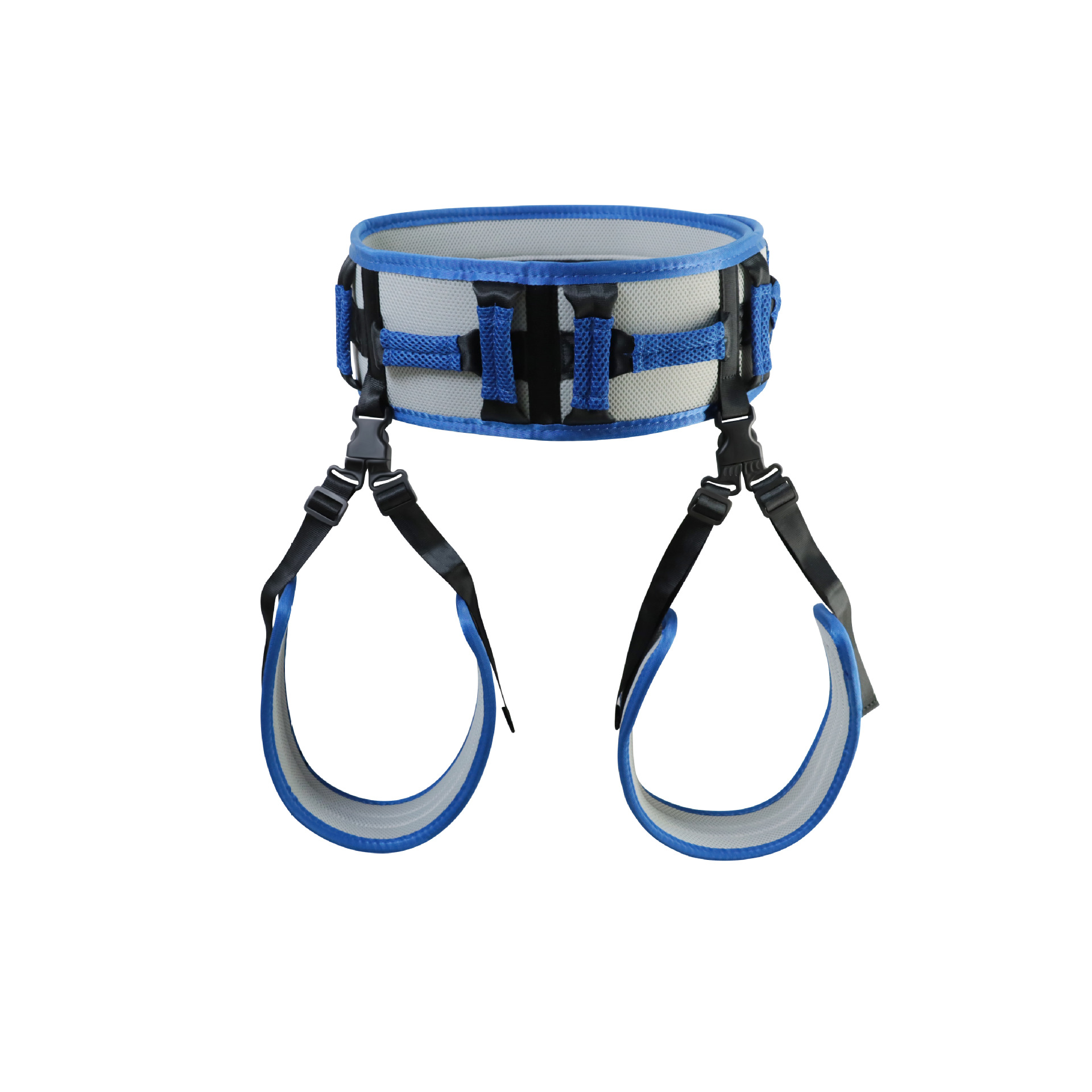 Size L Blue Rehabilitation Support Waist Belt – Gait Assistance & Transfer Aid for Elderly, Post-Stroke, and Mobility-Impaired Users - Image 2