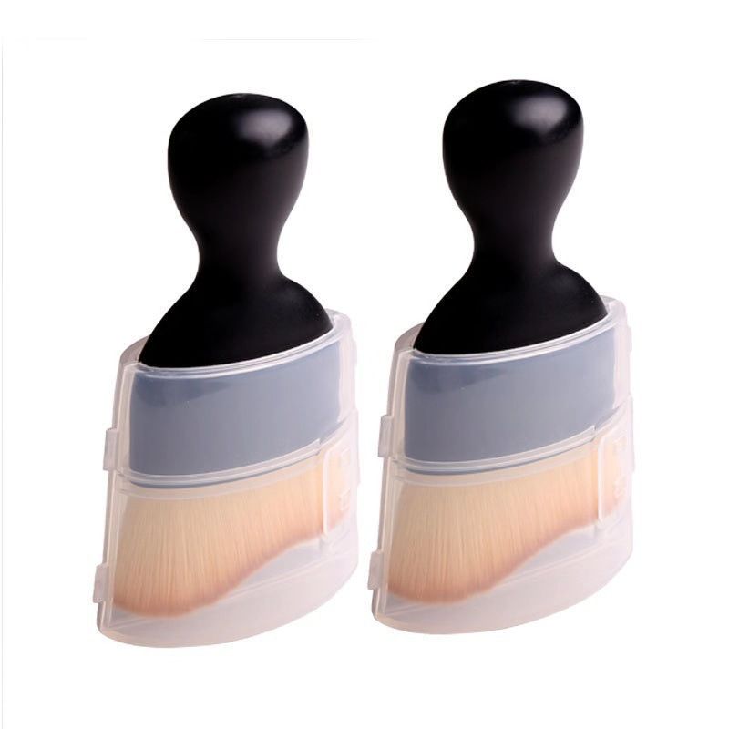 2 Pcs Car Interior Detailing Brush with Soft Microfiber Bristles for Air Vents, Dashboard, and Keyboard Cleaning - Image 1