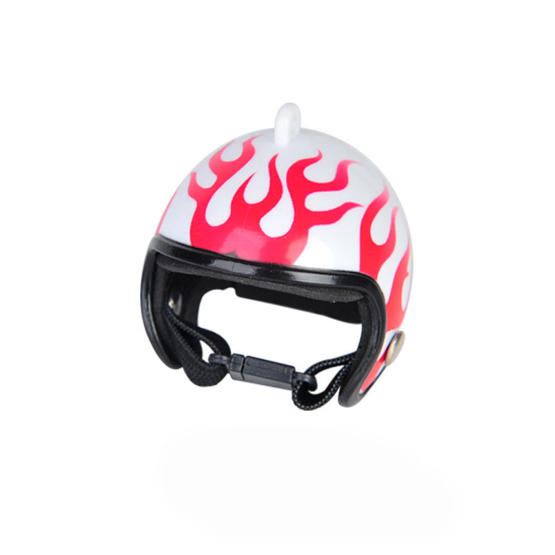White Pet Chicken Helmet Set of 3 – Protective Headgear for Chicks, Hens, and Birds - Image 1