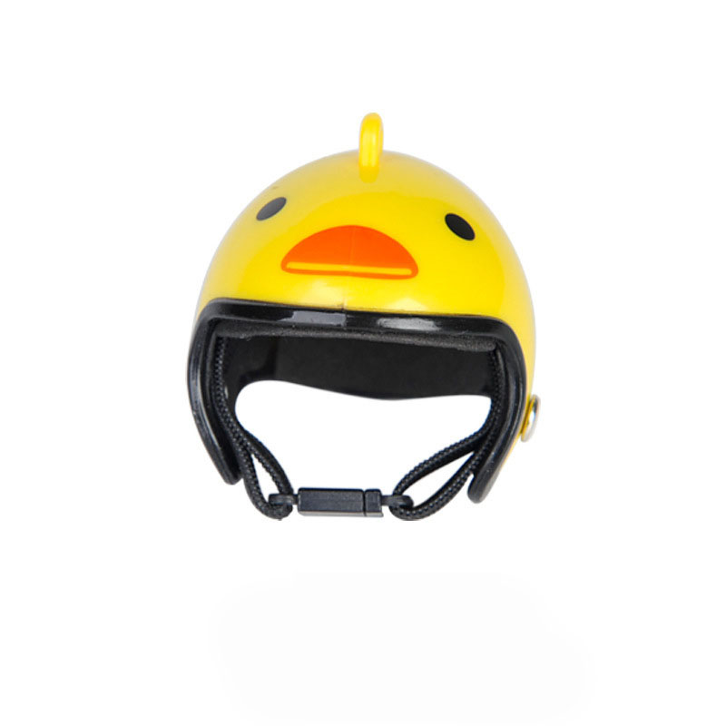 Yellow Pet Chicken Helmet Set of 3 – Protective Headgear for Chicks, Hens, and Birds - Image 1