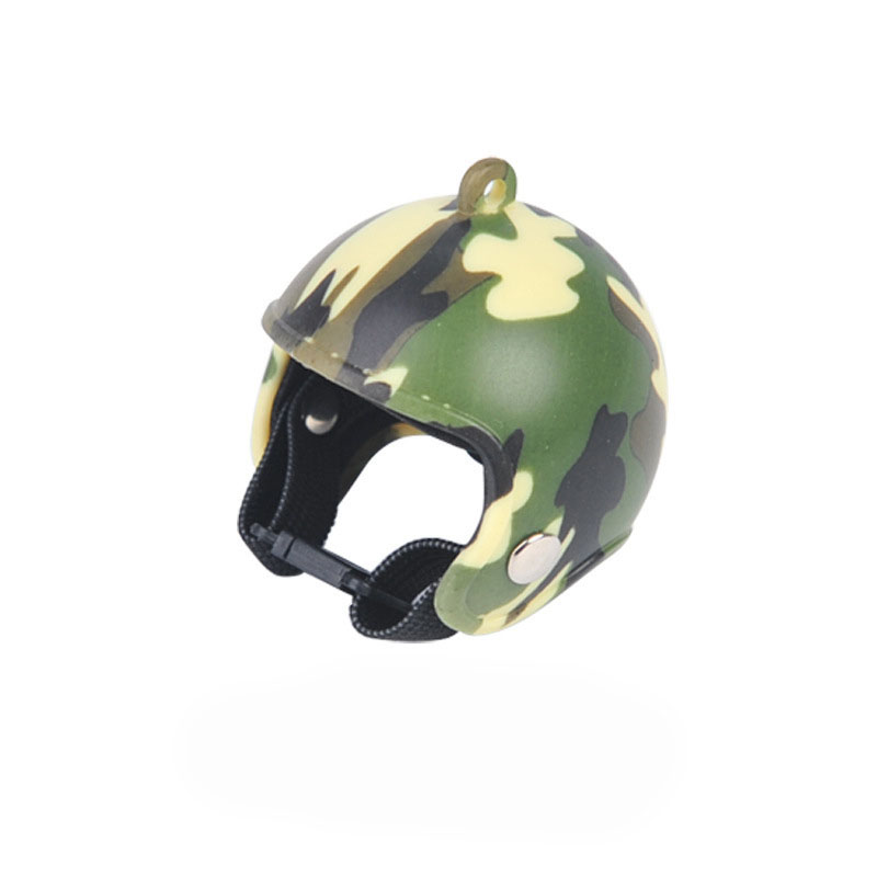 Camouflage Pet Chicken Helmet Set of 3 – Protective Headgear for Chicks, Hens, and Birds - Image 1