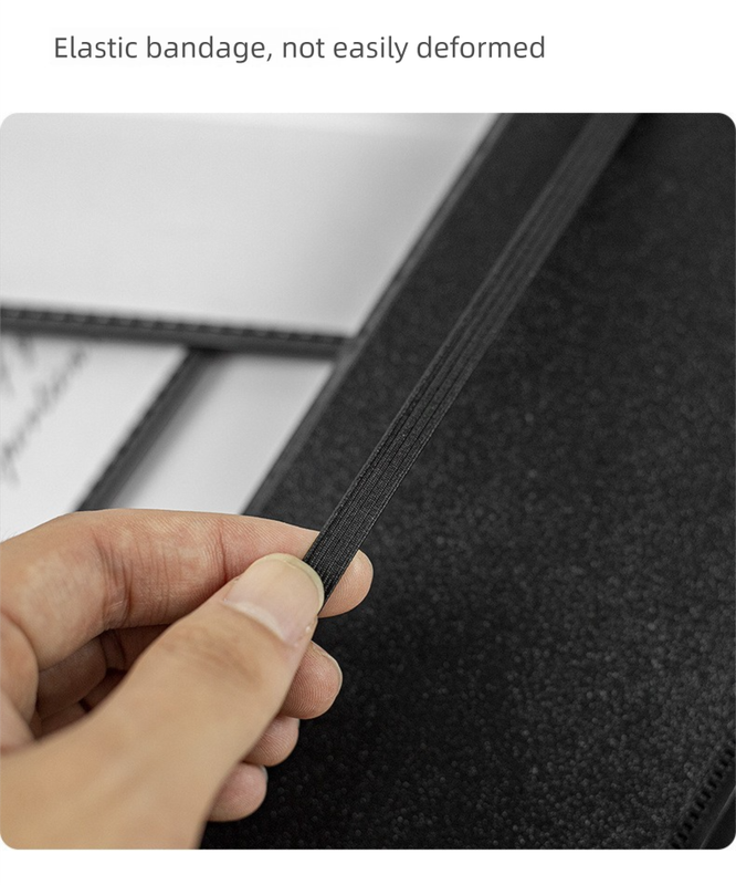 Blue-green Three-Fold Clipboard with Document Holder – PP Material, Compact Design for Medical & Office Use - Image 4