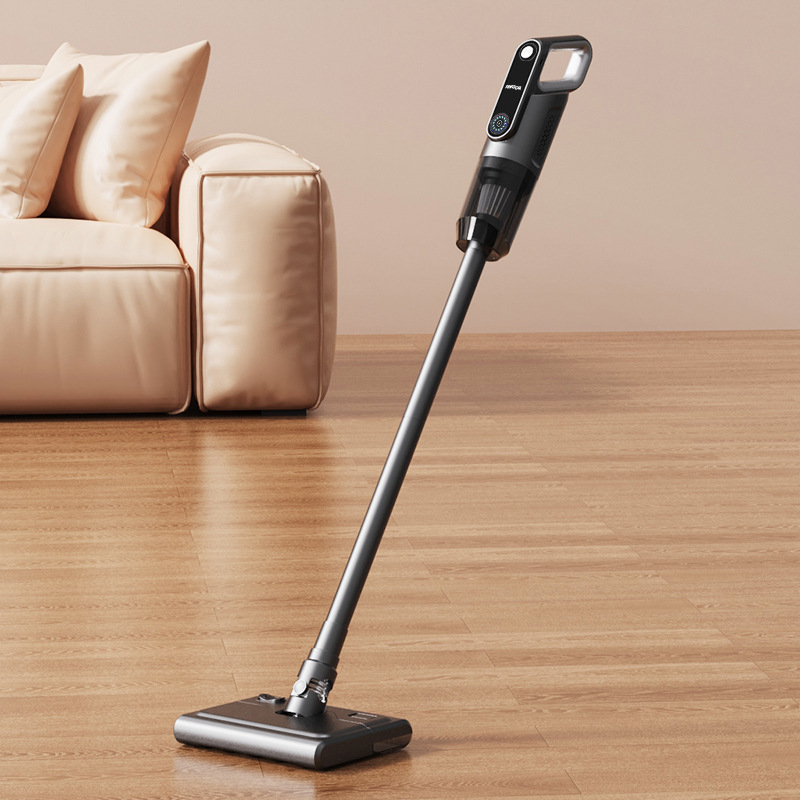 Black Wireless Stick Vacuum Cleaner with 14000Pa Suction, HEPA Filter & 350ml Water Tank for Wet Dry Cleaning, Ideal for Home Use - Image 1