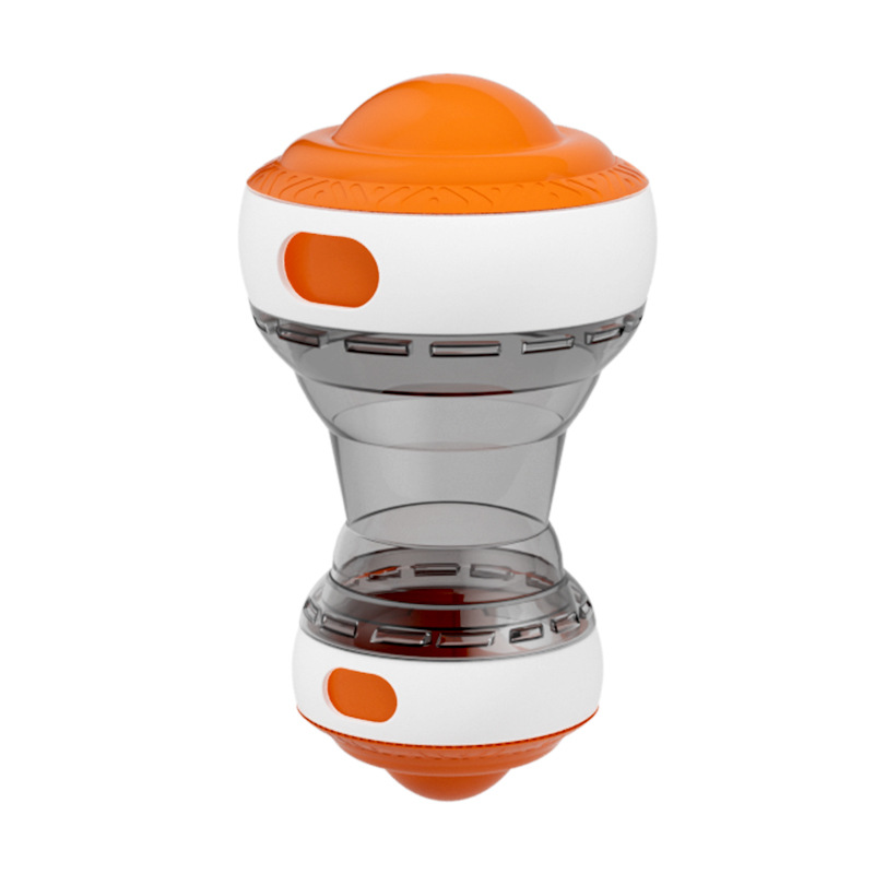 2-Pack orange Interactive Feeder Toy for Dogs and Cats with Slow Feeding Design, Durable ABS Material – Ideal for Mental Stimulation and Healthy Eating Habits - Image 1