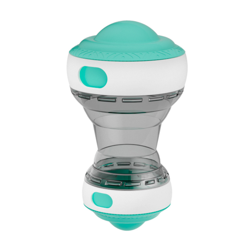 2-Pack green Interactive Feeder Toy for Dogs and Cats with Slow Feeding Design, Durable ABS Material – Ideal for Mental Stimulation and Healthy Eating Habits - Image 1