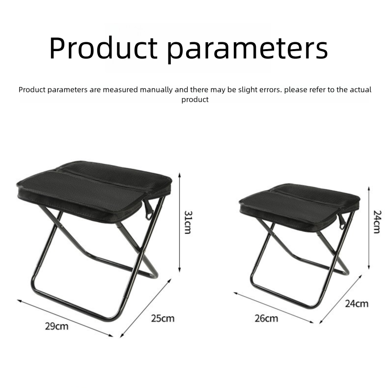 Khaki Portable Folding Backpack Stool with Carrying Case – Compact, Durable Outdoor Seat for Camping, Hiking, Fishing & Travel(large size) - Image 5