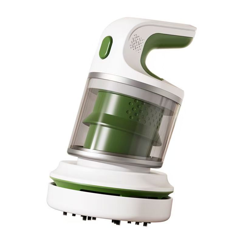 Green Compact Desktop Vacuum Cleaner – Cordless Handheld Dust Remover for Office, Keyboard, Car & Home Use with Dual Suction Modes and USB Charging - Image 1