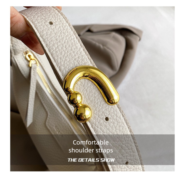 Black Women's New Fashion Crescent Bag – Stylish Single Shoulder Crossbody Handbag with Wear-Resistant Base and Smooth Zipper, Perfect for Casual & Daily Use - Image 2