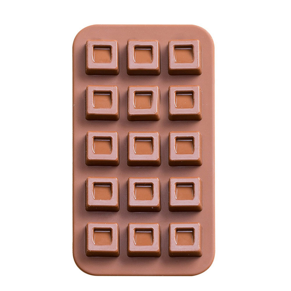 2-Piece Dubai Rectangle Chocolate Silicone Mold Set – Food-Grade, Easy Release, Heat-Resistant Baking Molds for Chocolate, Candy, and Cake(Chocolate bars) - Image 1