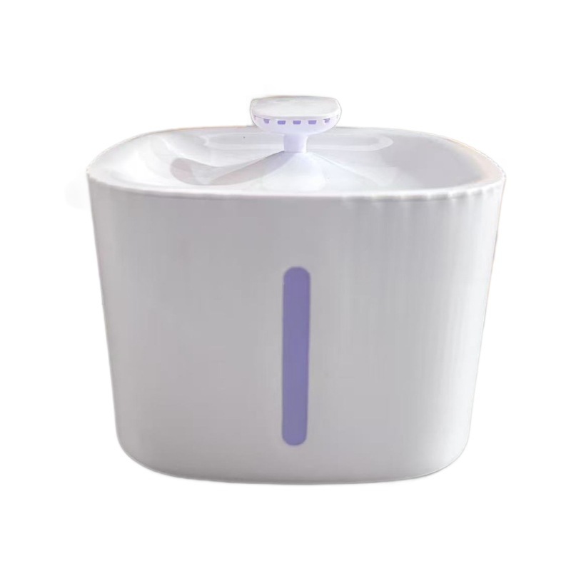 White New Pet Water Fountain – 3L Automatic Circulating Water Dispenser, Quiet Operation, Non-Wet Mouth Design for Cats and Dogs - Image 1
