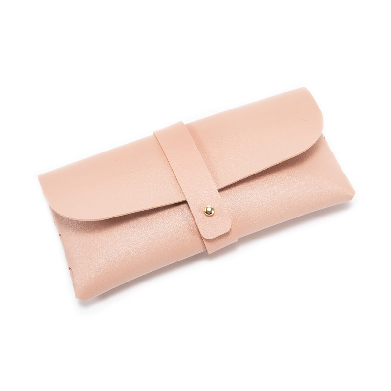 30-Piece pink Chic & Sleek PU Leather Soft Eyeglass Case - Protective Pouch for Sunglasses & Reading Glasses - Image 1